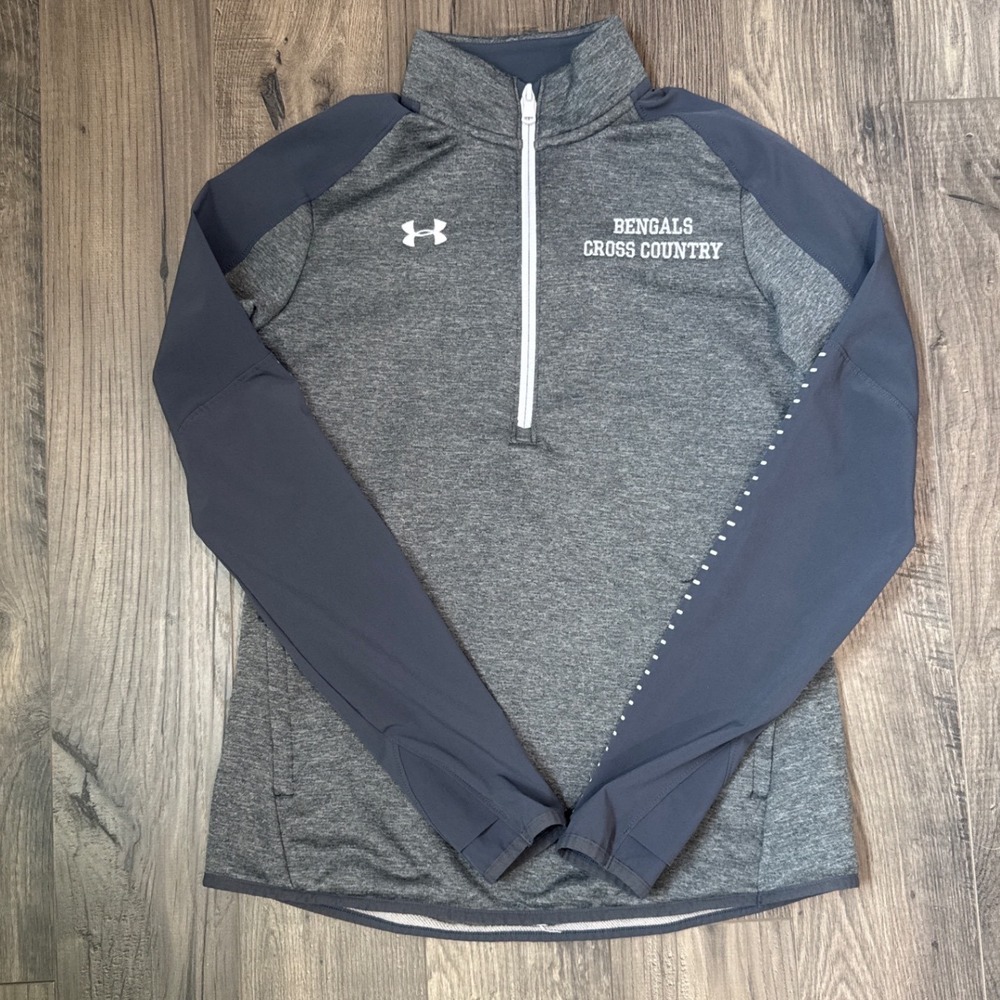 Under Armour Bengals Cross Country ColdGear 1/4 Zip Pullover‎ Women's SM